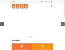 Tablet Screenshot of mica-tr.com